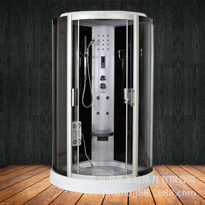 

Комплексная душевая кабина для дома, ванная комната, раздвижная дверь из закаленного стекла, встроенная ванна, перегородка для сауны, паровая комната