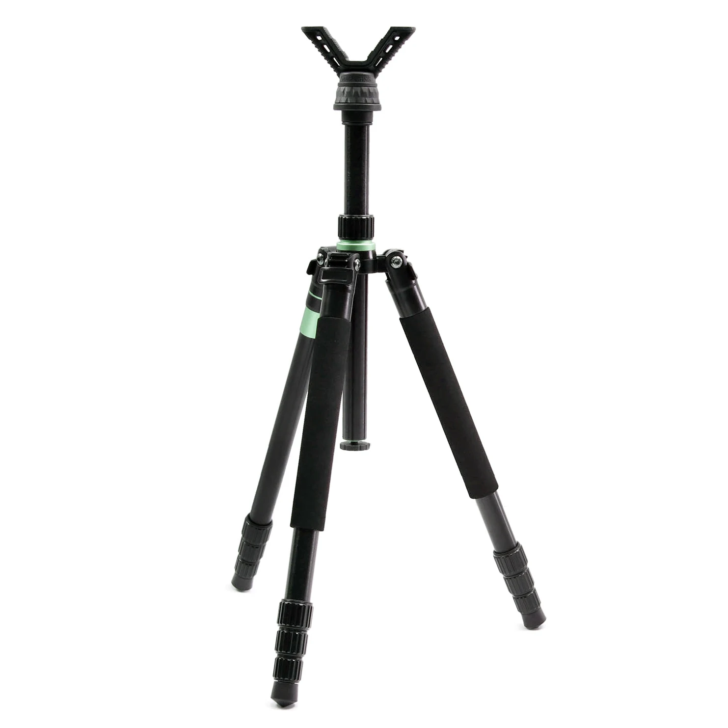 

Shooting Tripod Professional Aluminum V Yoke Head Tactical Shooting Stick Adjustable Height Shooting Rest for Hunting Outdoors