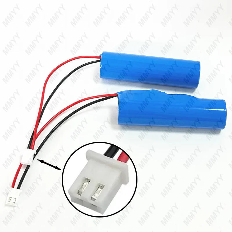 3.7 V 2600mAh 18650 Rechargeable Battery for Fishing LED Light Bluetooth Speaker Emergency DIY batteries Plug in Cable XH2.54
