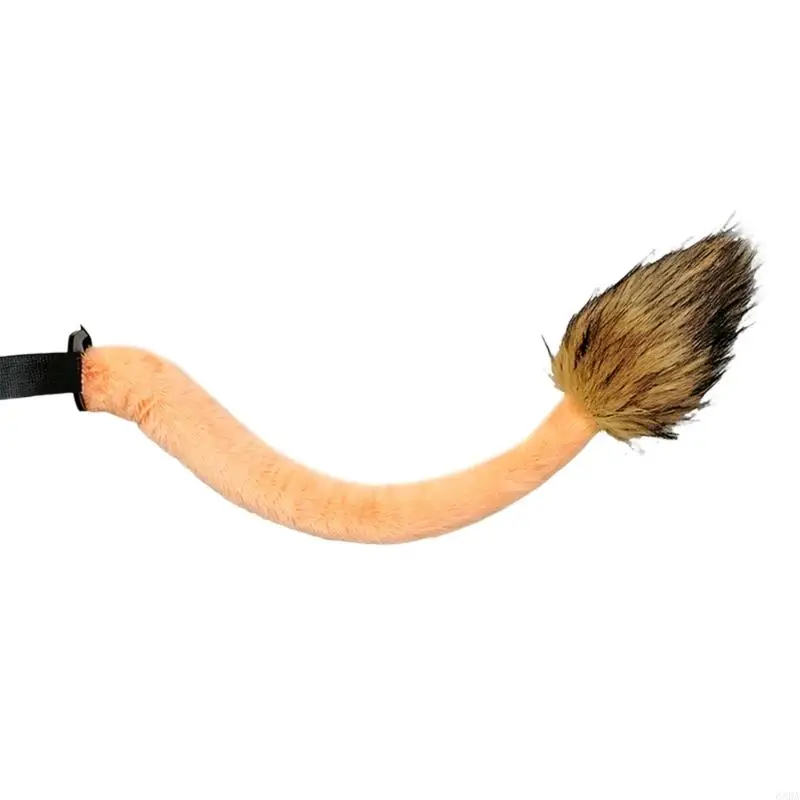 Halloween Cosplay Tail Prop With Plush Texture And Secure Wear Strap For Themed Parties Stage Shows Costume Photos And 6XDA
