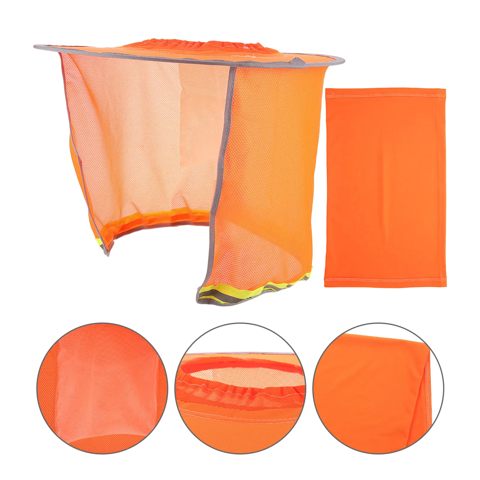 

Sun Protection Brim Construction Hat Cover Shade Summer Hard Cooling Liner
