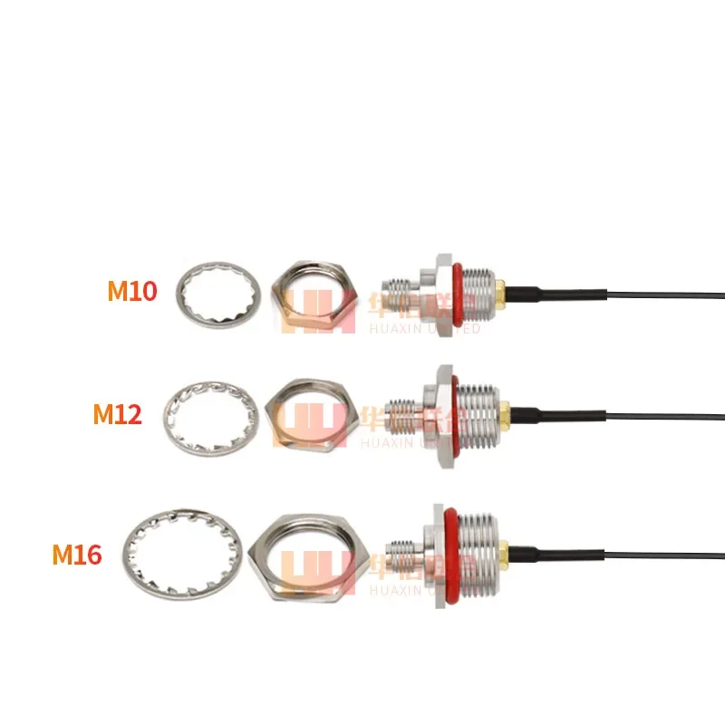 게이트웨이 기지국 AP 방수 박스 안테나 178 연결 케이블, IPEX-SMA-M10 M12 M16 암 어댑터 케이블, 5 개