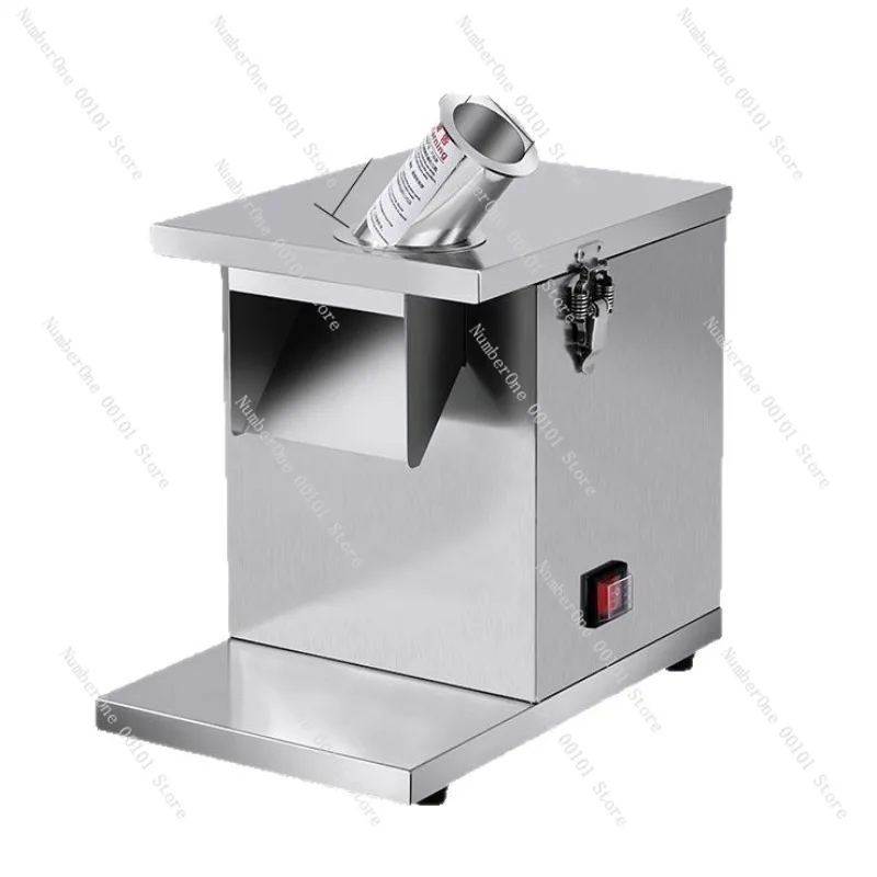 Heavy Duty Electric Sausage Slicer Commercial Multifunction Meat Cutting Machine for Bacon Cured Pork Ham Turkey Slices Home
