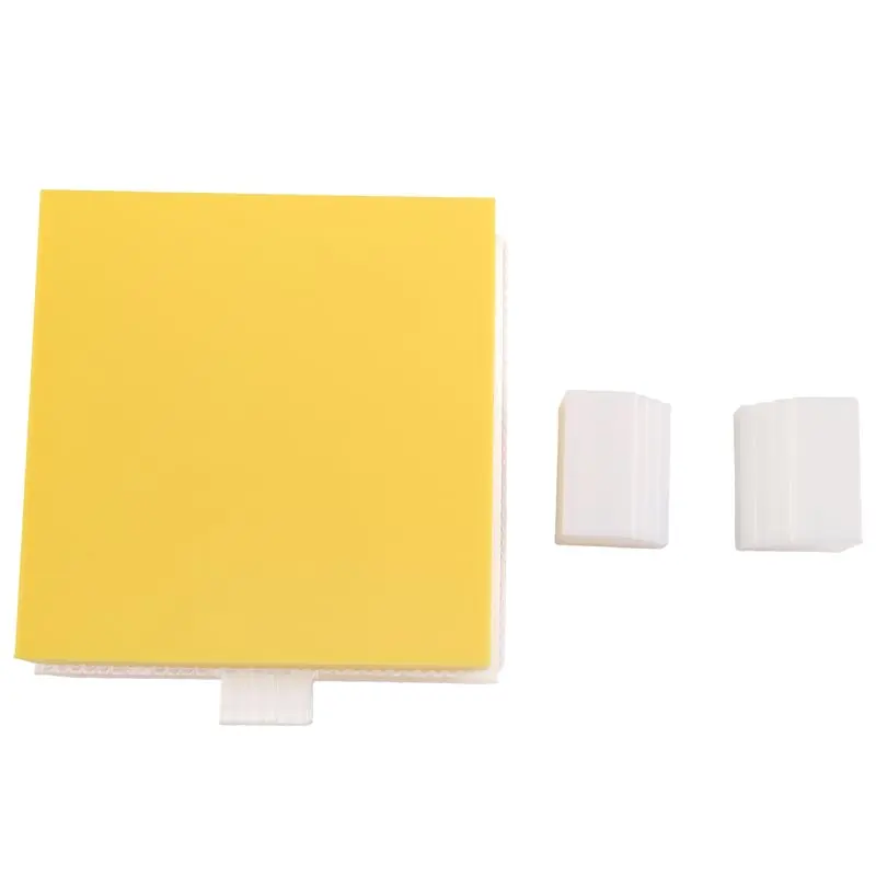 B14C Square 32X32 Fuse Bead Boards PLA Clear Pegboard Kits Template Beading Supplies For Crafts Project With 2 Small Step Option