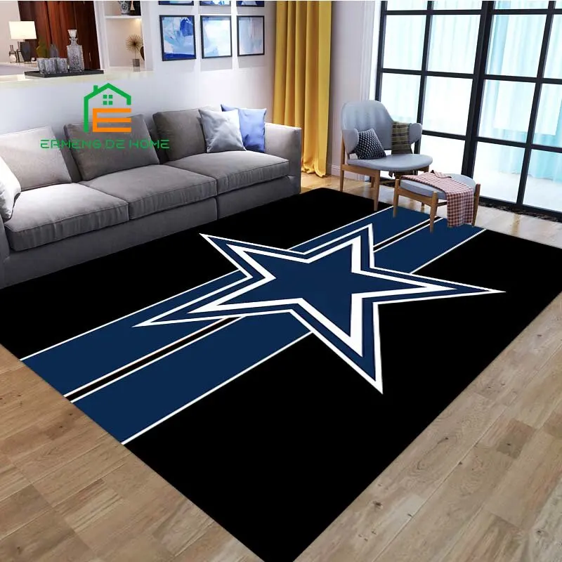 

American Football Team Rug for Bedroom Living Room Carpets for Kitchen Floor Mats Home Decor Non-Slip Floor Pad Rug 8 Sizes