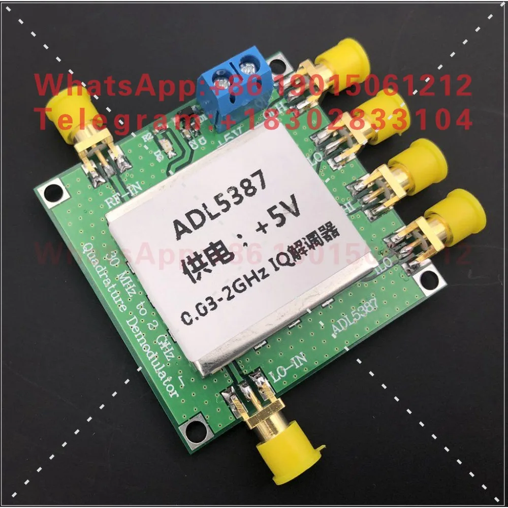 ADL5387 Wideband Quadrature I/Q Demodulator 30 MHz to 2 GHz RF/IF Input Frequency Range