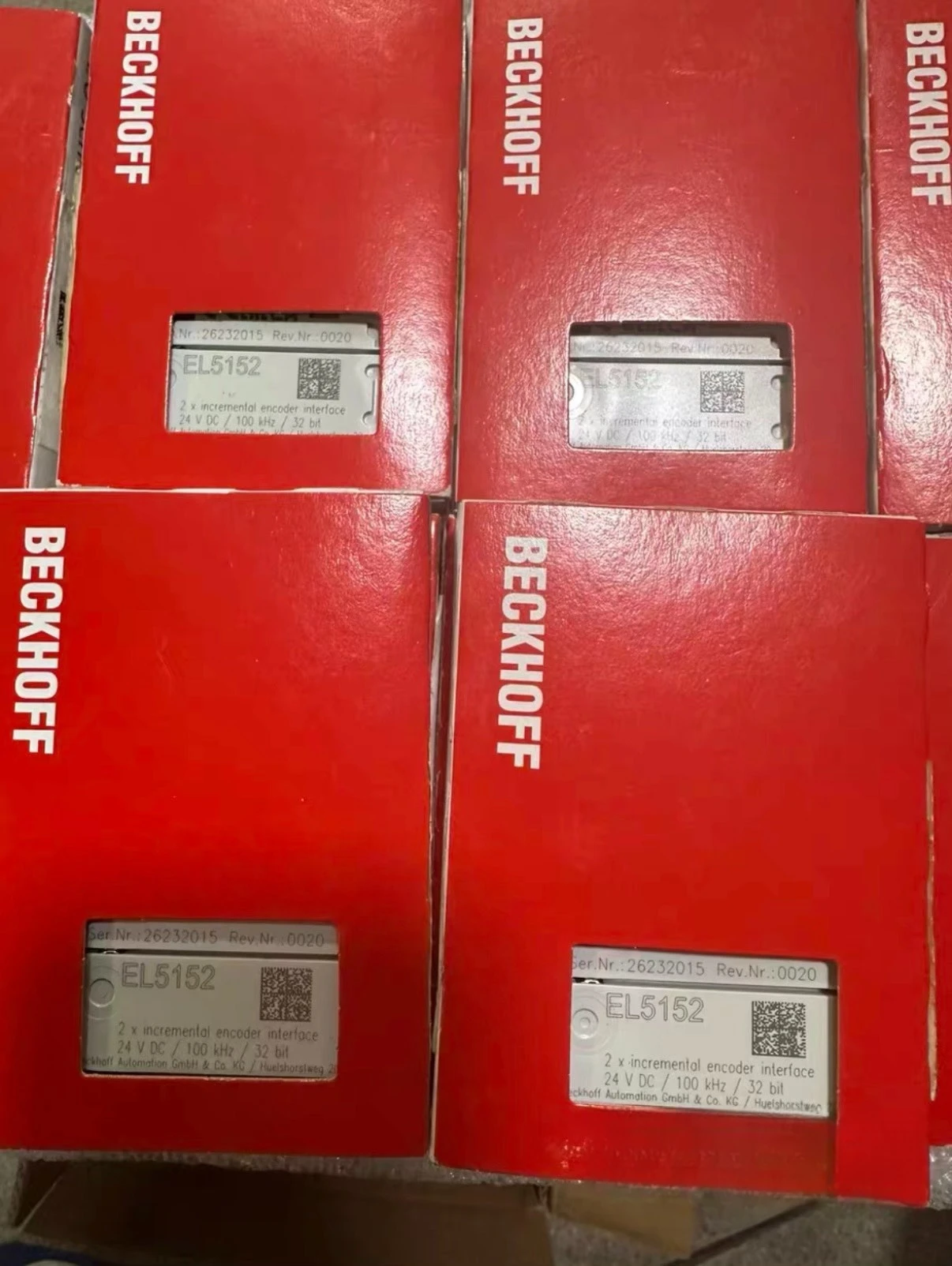 Beckhoff Module EL4104 EL4112 EL4132 EL4134 EL4732