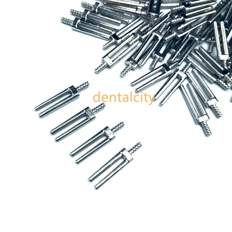 Dental Lab Materials Dowel Double twin Pins with Plastic Sleeves,Double Pins For Die Model