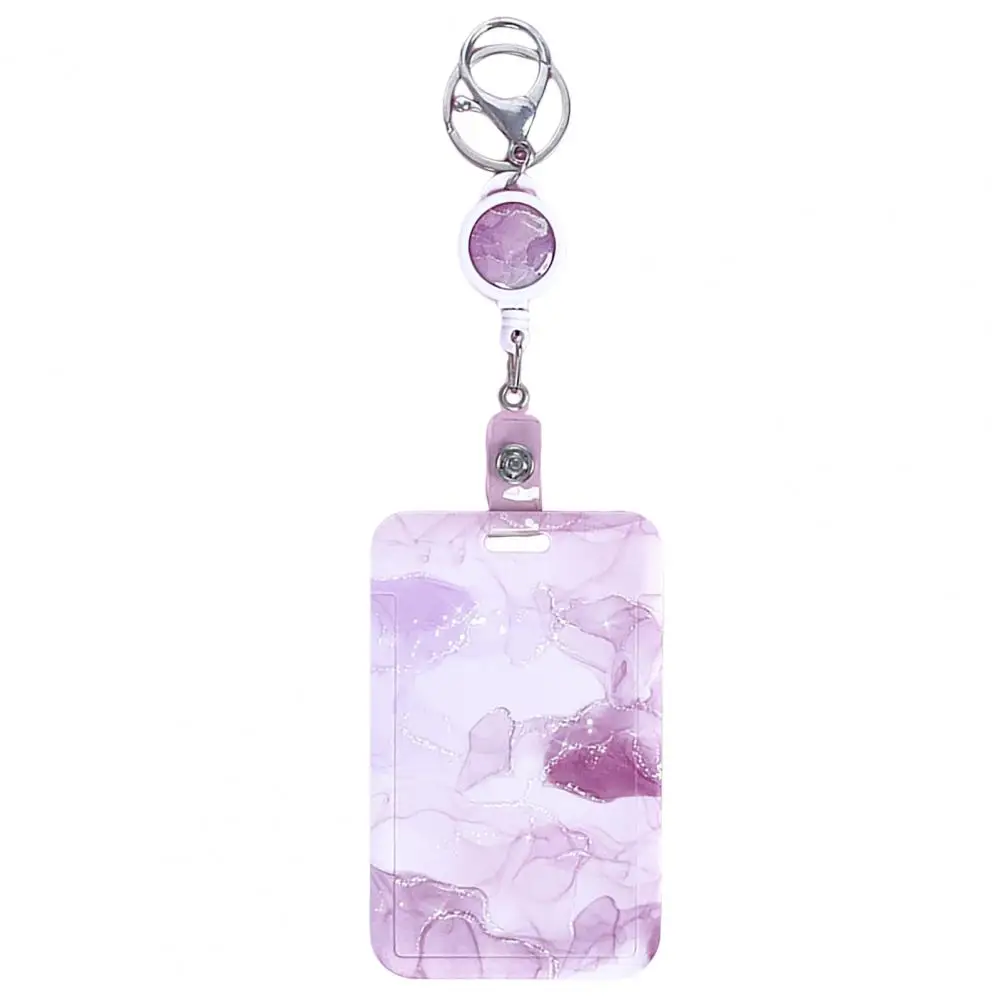 ที่ใส่ป้ายบัตรประจำตัวแนวตั้งที่ใส่บัตรประชาชนทันสมัยพร้อมม้วนสปริงยืดหดได้เพื่อง่ายต่อการใส่คีย์การ์ดสำหรับมืออาชีพ