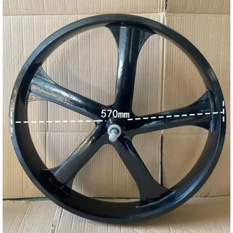 26 in beach bicycle wheel hub snow road steel rim aluminum magnesium alloy integrated wheel variable speed front and rear wheels