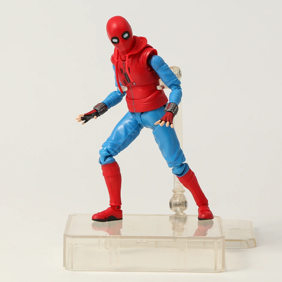 SHF Spiderman Homecoming Homemade Suit Ver. Collectible Action Figure Model Toy