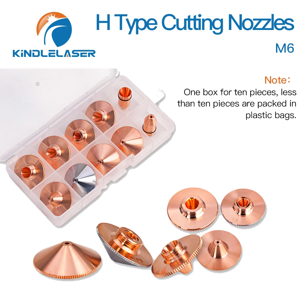 KINDLELASER 1064nm ugello Laser a fibra diametro 11.5mm altezza 15.5mm filettatura M6 per testina Laser a fibra Preictec 3D