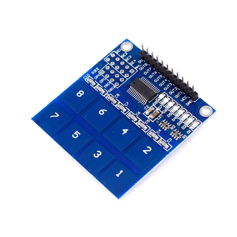 TTP226 8-Way Capacitive Touch Switch Key Switch Digital Touch Sensor Module