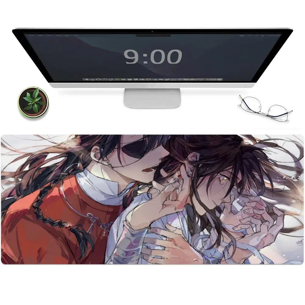 

tian guan ci fu Mouse Pad Gaming gaming accessories Mouse Desk Mat Large Keyboard Pad gamer Desktop Hot desk mat Rubber Mouse Cushion
