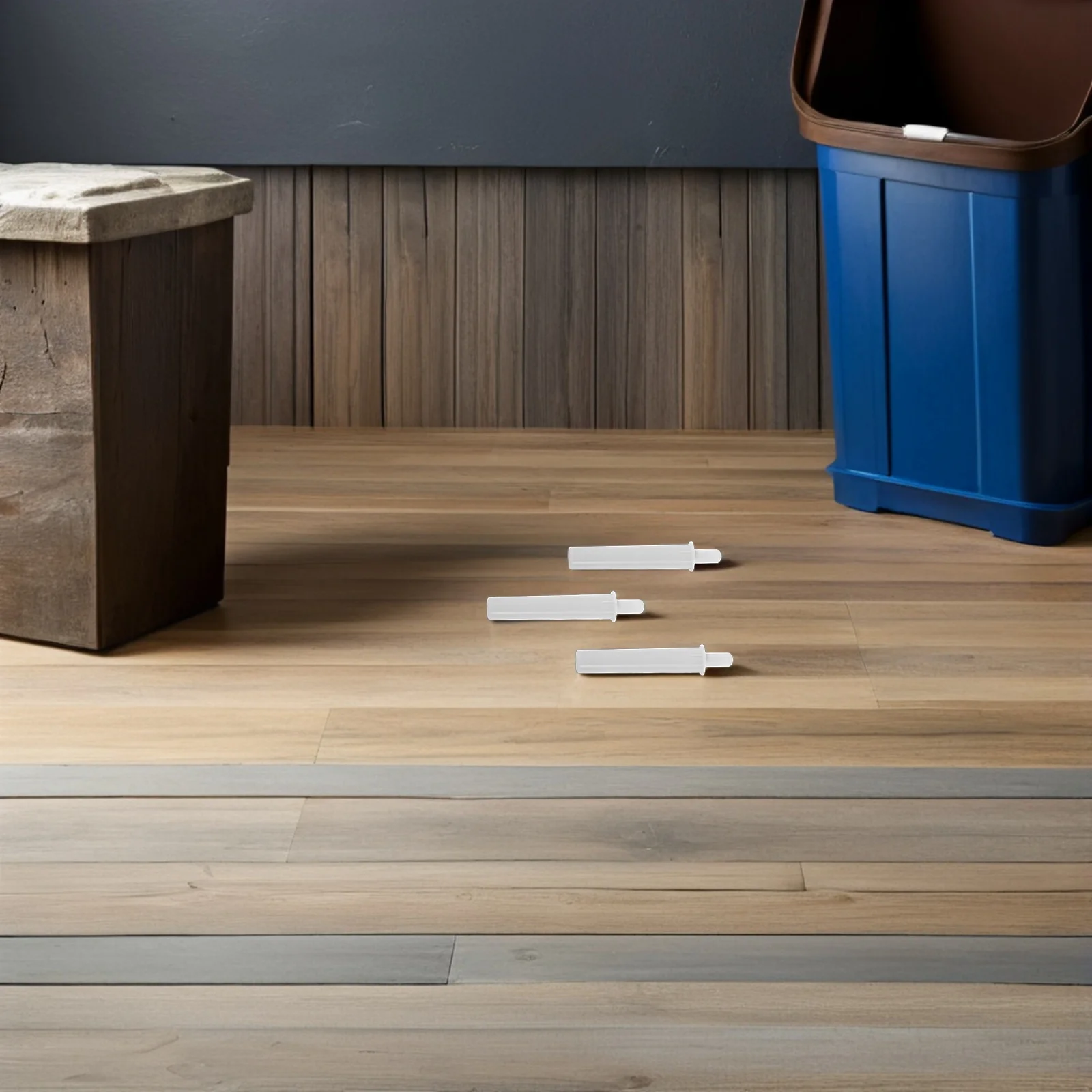 

4Pcs Trash Can Damper Soft Close Mechanism White Plastic Piston Hydraulic Lid Closer Silent Replacement for Kitchen Wastebasket