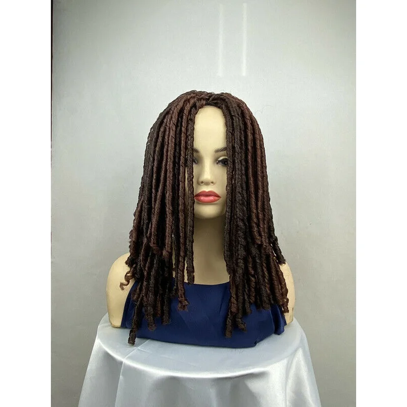 Women Wig Dreadlo Style Wigs Long Curls Rolls Hair Drama Cosplay Party Wig