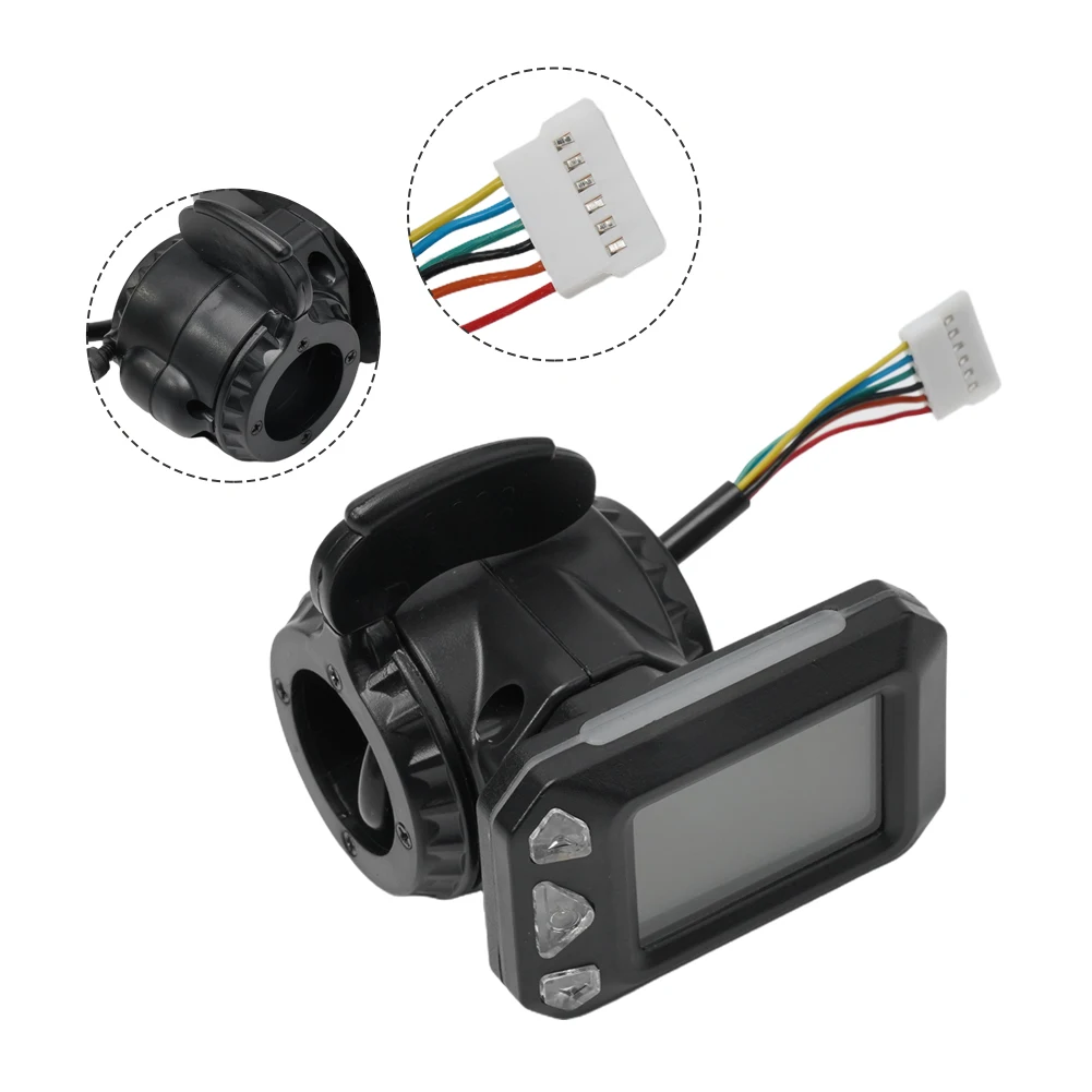 Parte di ricambio del Controller 24/36V Monitor LCD da 5,5 pollici 24/36V Set freno Controller per bici Scooter elettrico in fibra di carbonio