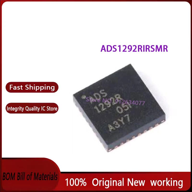 1PCS~50PCS/LOT ADS1292RIRSMR ADS1292R VQFN32 New original