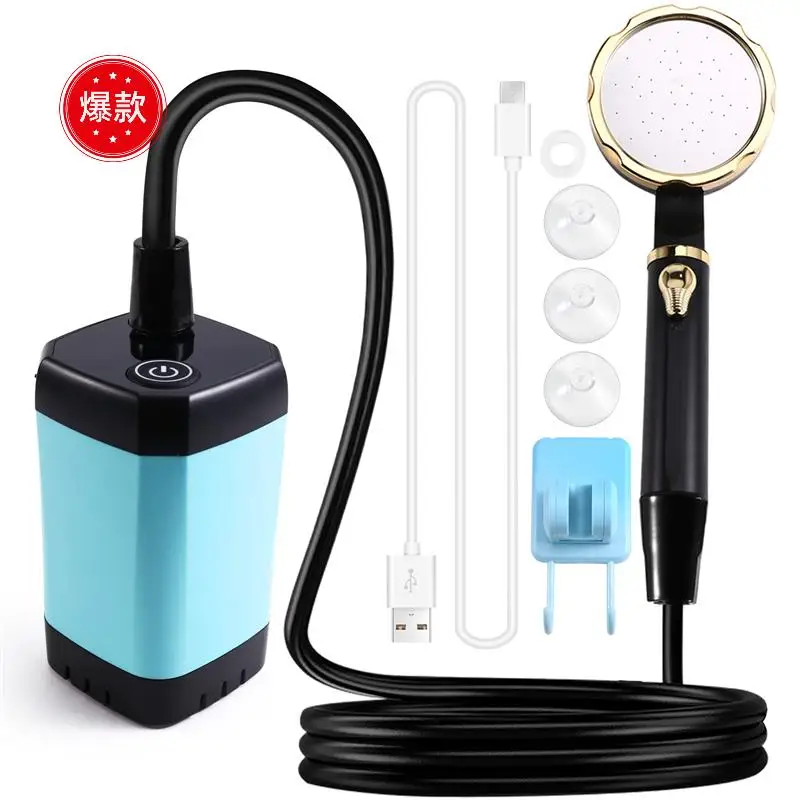 

Outdoor Construction Site Dormitory Simple Shower Portable Camping Shower Pump Camping Portable Shower
