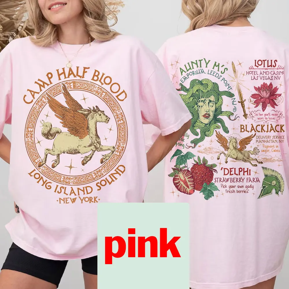 Camp Half Blood Shirt Camping Camp Half Blood 13 Cabins Book Lover Tee Graphic T Shirts Summer Cotton Tee Short Sleeve Tshirt