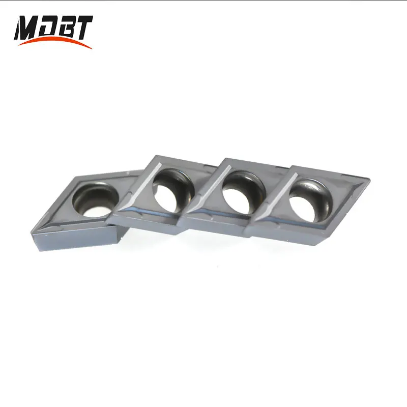 DCMT11T304 DCMT11T308 Ferramenta de torneamento externo DCMT Ferramentas de torno de metal Inserções para inserções de aço inoxidável e aço