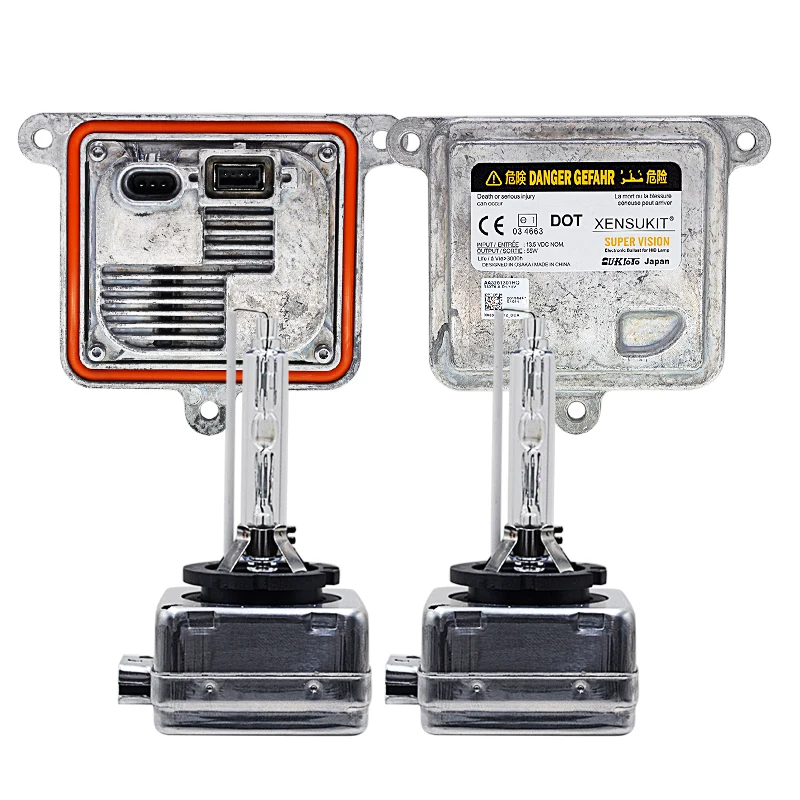 

1 комплект SUKIOTO CLASSIC XENSUKIT, обновленный комплект ламп для ксеноновых фар 55 Вт D1S D1S 6000K Canbus без ошибок 12 В 55 Вт D1S HID Балластный комплект