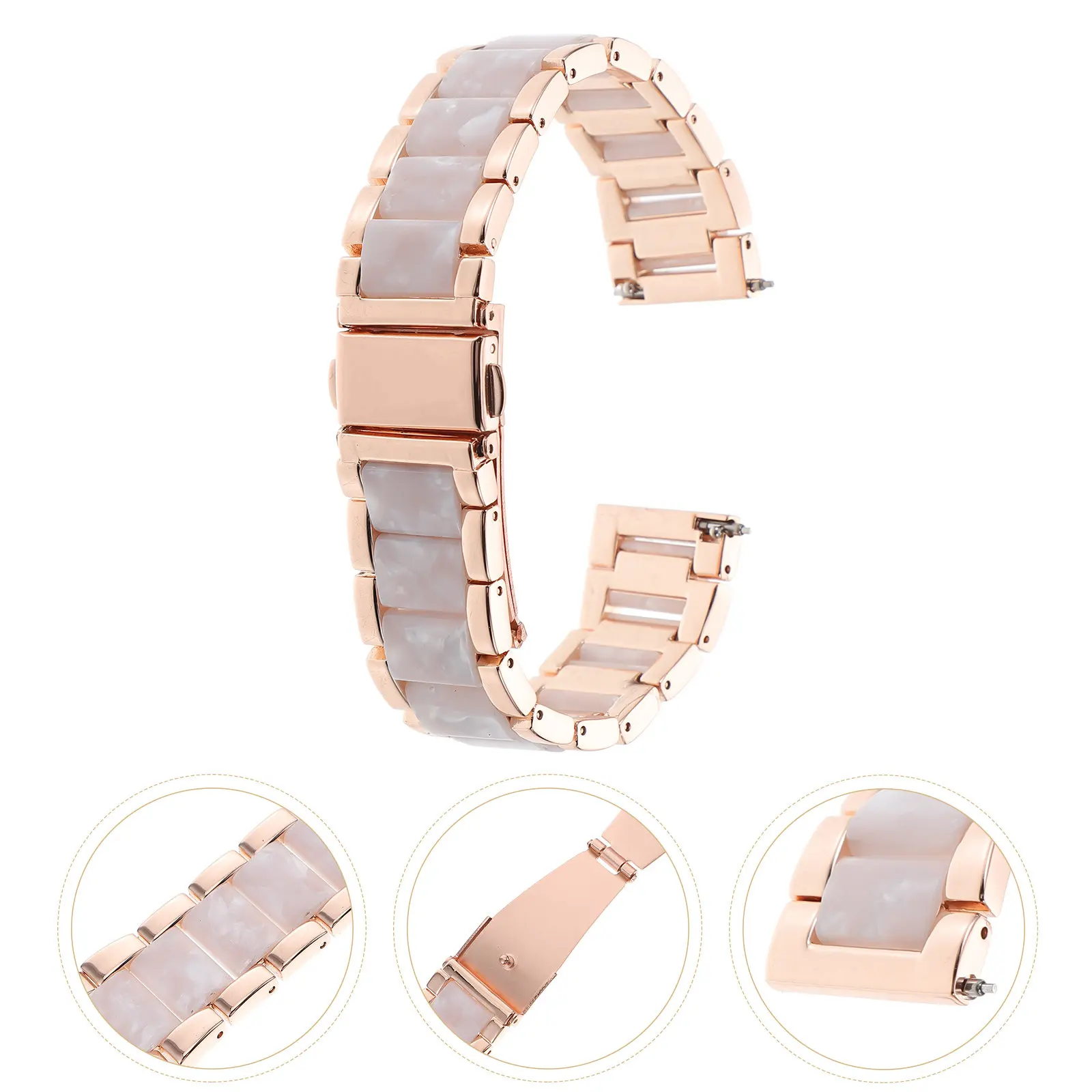 

Ремешок из нержавеющей стали для мужчин, противоскользящий, деловой, сменный, для часов, аксессуар для мужских часов