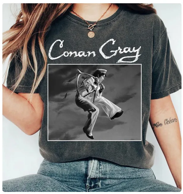 Conan Gray Wishbone Tour Vintage Concert Tee Retro Music Fan Gift Shirt