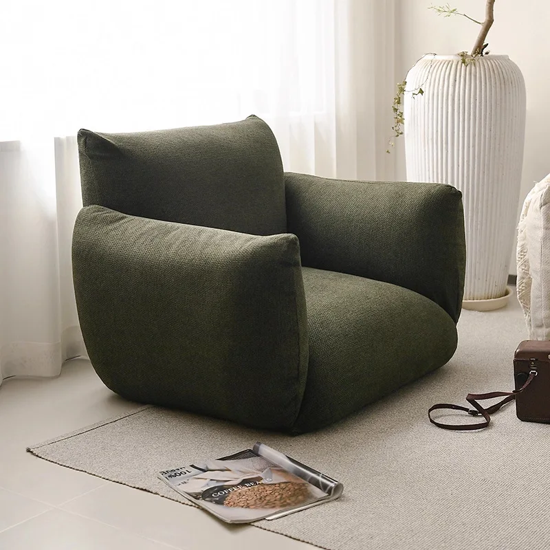 Japanese-style leisure lazy sofa reclining and sleeping foldable tatami recliner bedroom single and double small sofa recliner