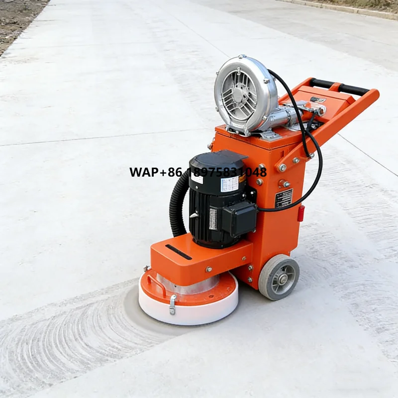 Professional concrete surface preparation and polishing grinder