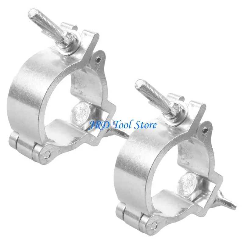 A2UD Quick Install Theater Lighting Fixture Hook Corrosion Resistant Steel Clamp Suitable for 48-52mm Pipe