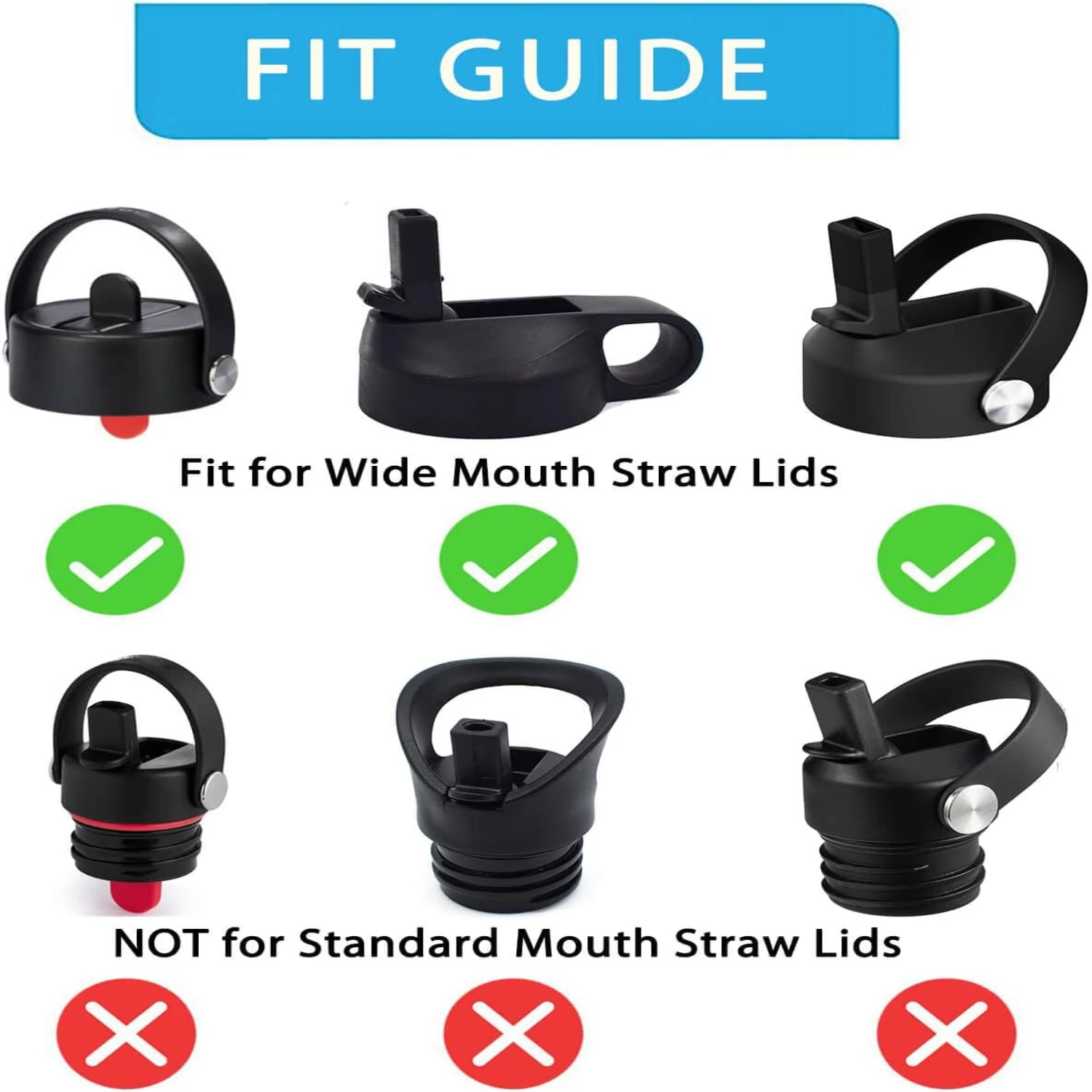 يمتع بالمستهلكين والعصري والبيئيون مع شفاطات قابلة لإعادة الاستخدام أنيقة ومتينة وعالية الجودة