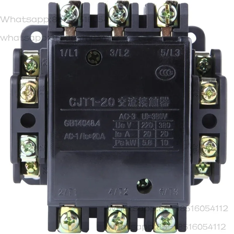 cjt1-20-acコンタクタ-cdc10-20a-220v-380v-110v-127-36v