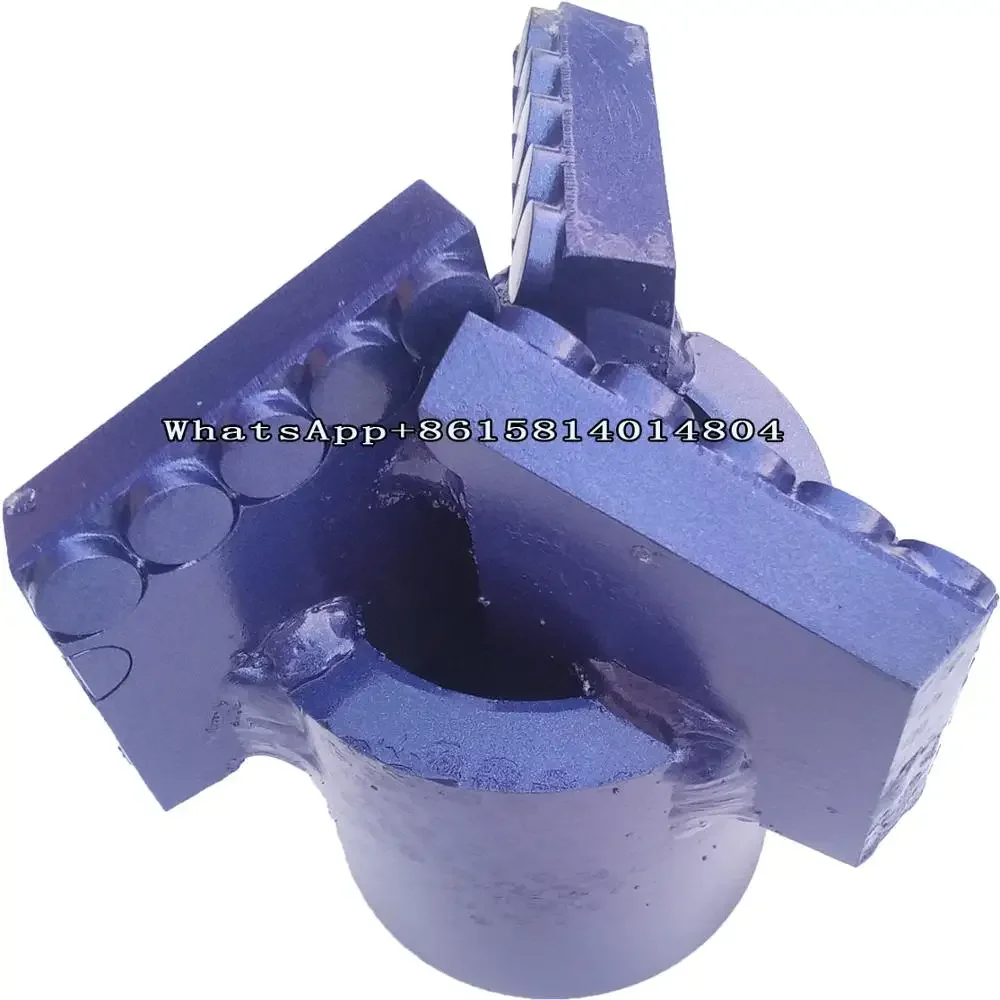 

3-wing diamond composite drill bit, PDC geological coalfield exploration open water drill bit