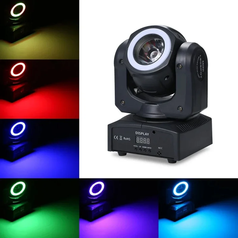 

BOTAI LED 60w Moving Head Beam Light DJ Colorful Light Disco Stage With Aperture Strobe