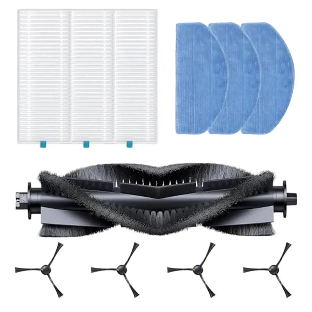 

Total Replacement Accessory Kit for BPMIO B12 B12 NEW Robot Vacuum Brushes Filters and Mop Pads for Optimal Performance
