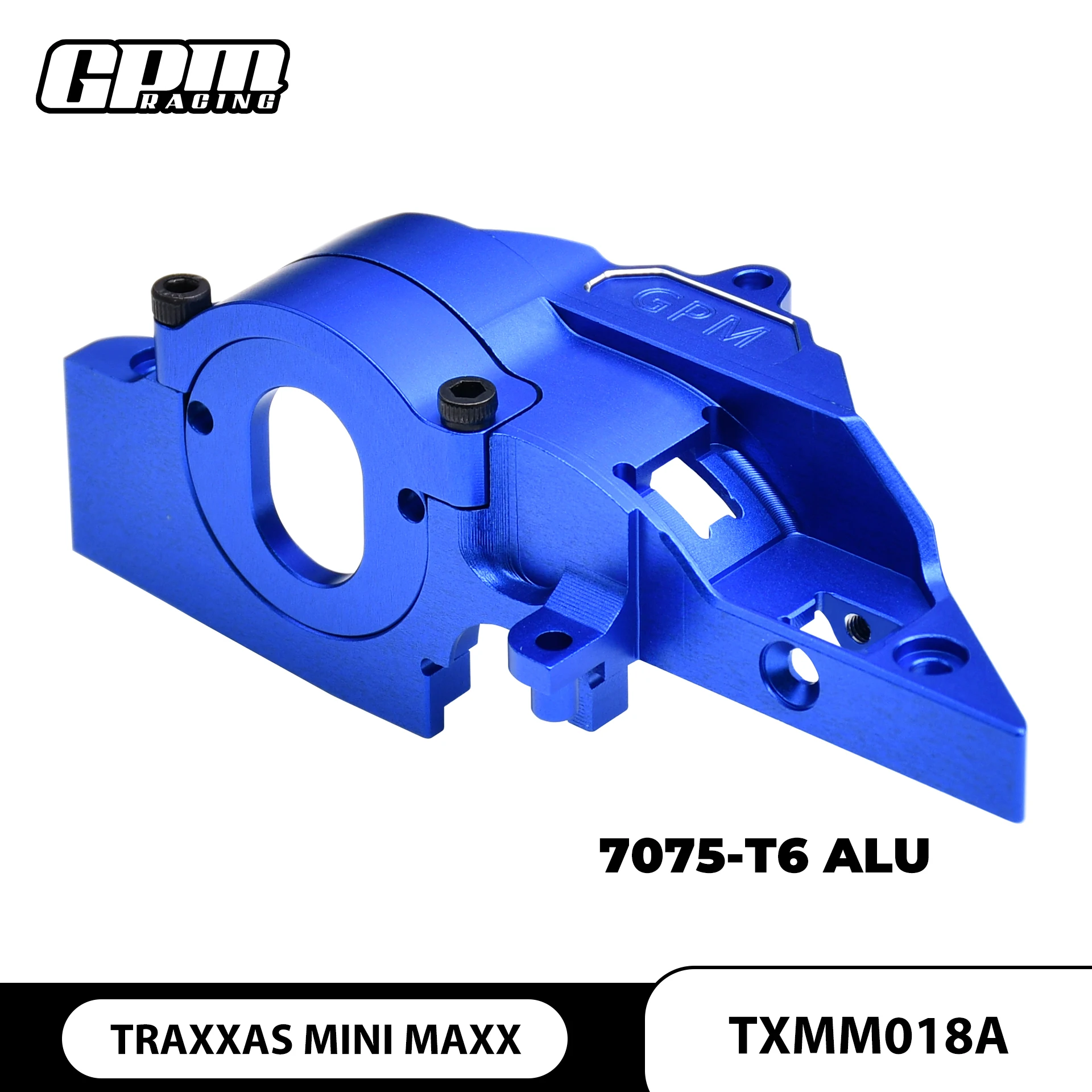 7075 Alloy Adjustable Gear Rotation Quick Release Motor Base For TRAXXAS Mini Maxx / Mini XRT / Mini Slash / Mini Rally