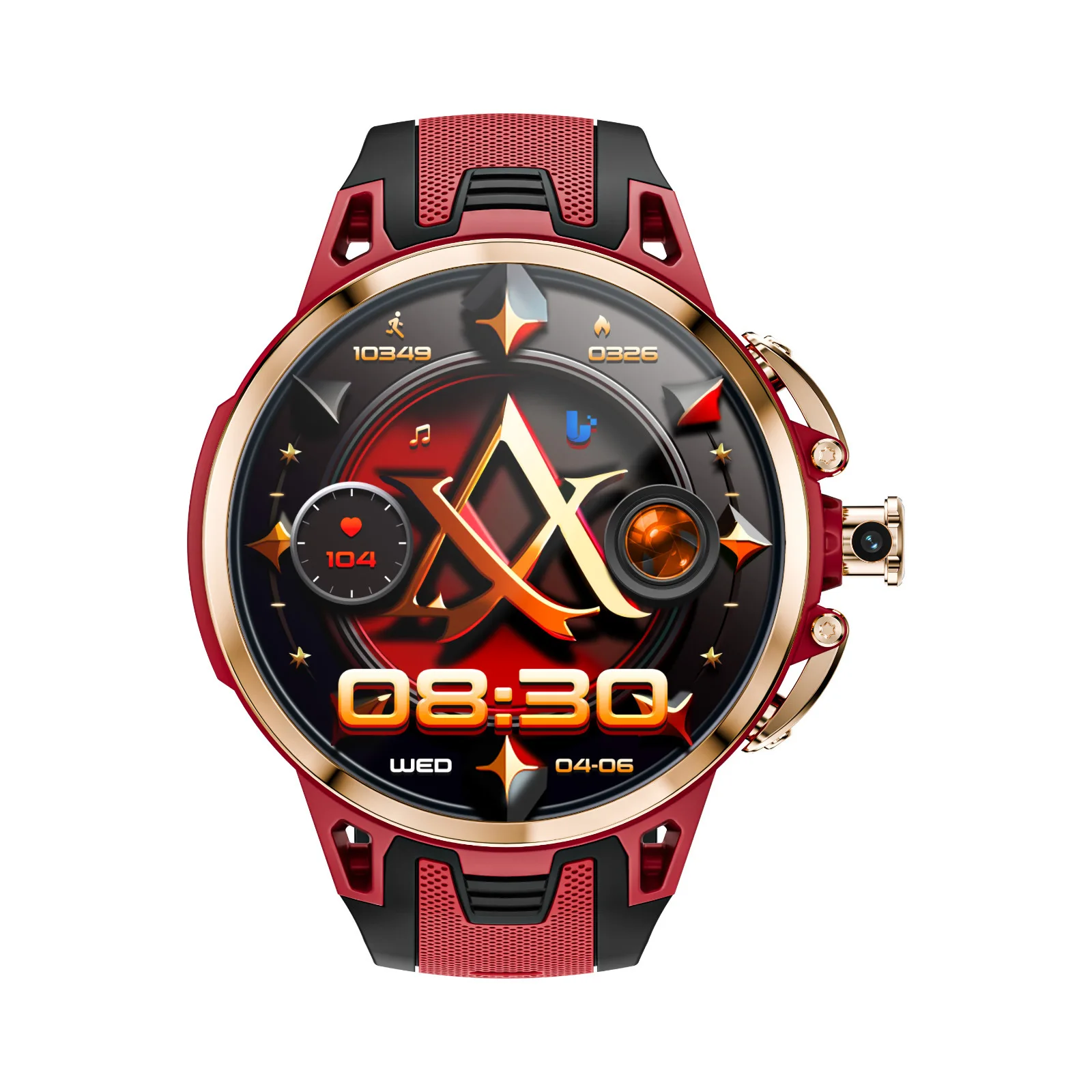 جديد LOKMAT APPLLP 4 Pro 4G ساعة ذكية للرجال 1.75 بوصة شاشة AMOLED 3GB 32GB لعبة Google Play مقاومة للماء أندرويد 11.0 ساعة ذكية