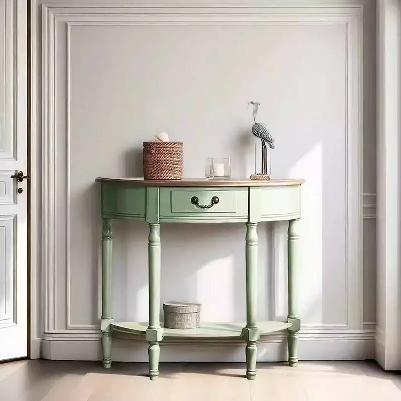 

American Vintage Console Table With Storage Simple Classic Design Console Table Living Room Porch Woonkamer Tafel Furniture