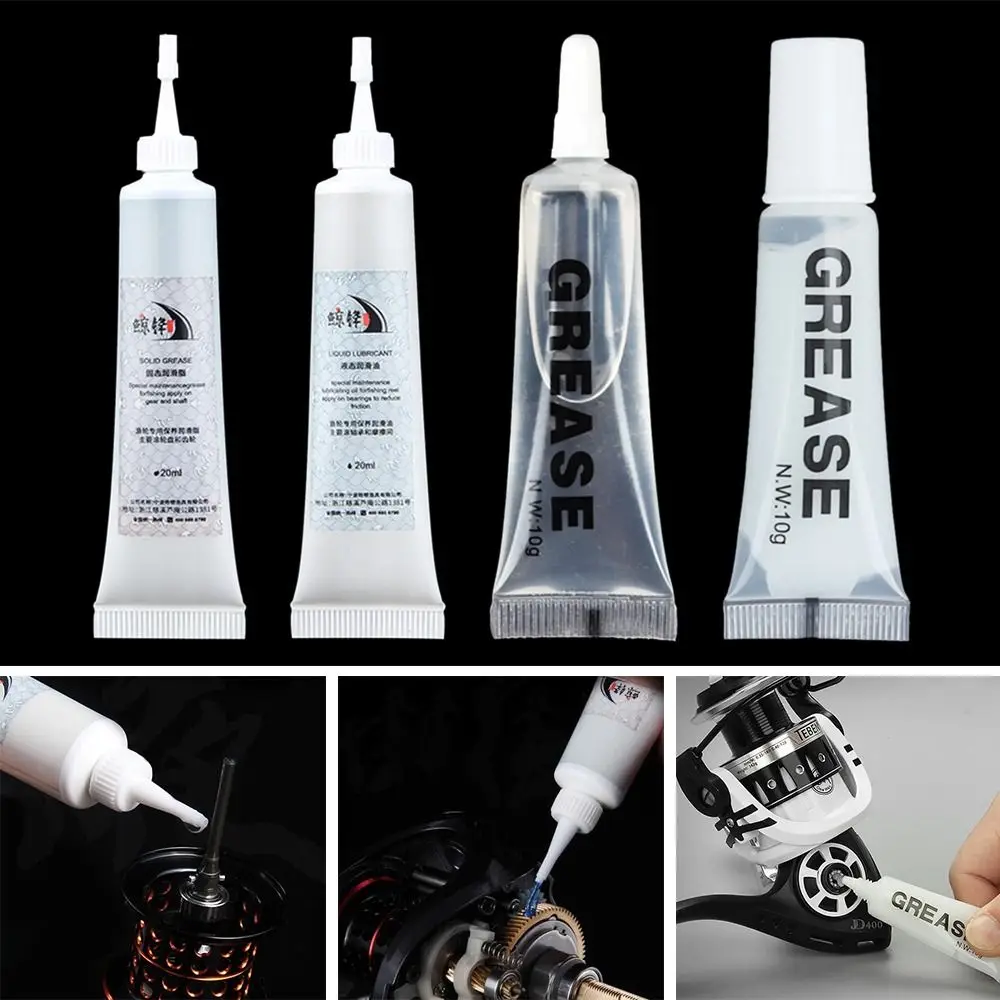 Color Random Fishing Reel Grease Lubricating Oil Grease Reel Rust Prevention Oil Maintenance Oil Metal Sprocket Grease