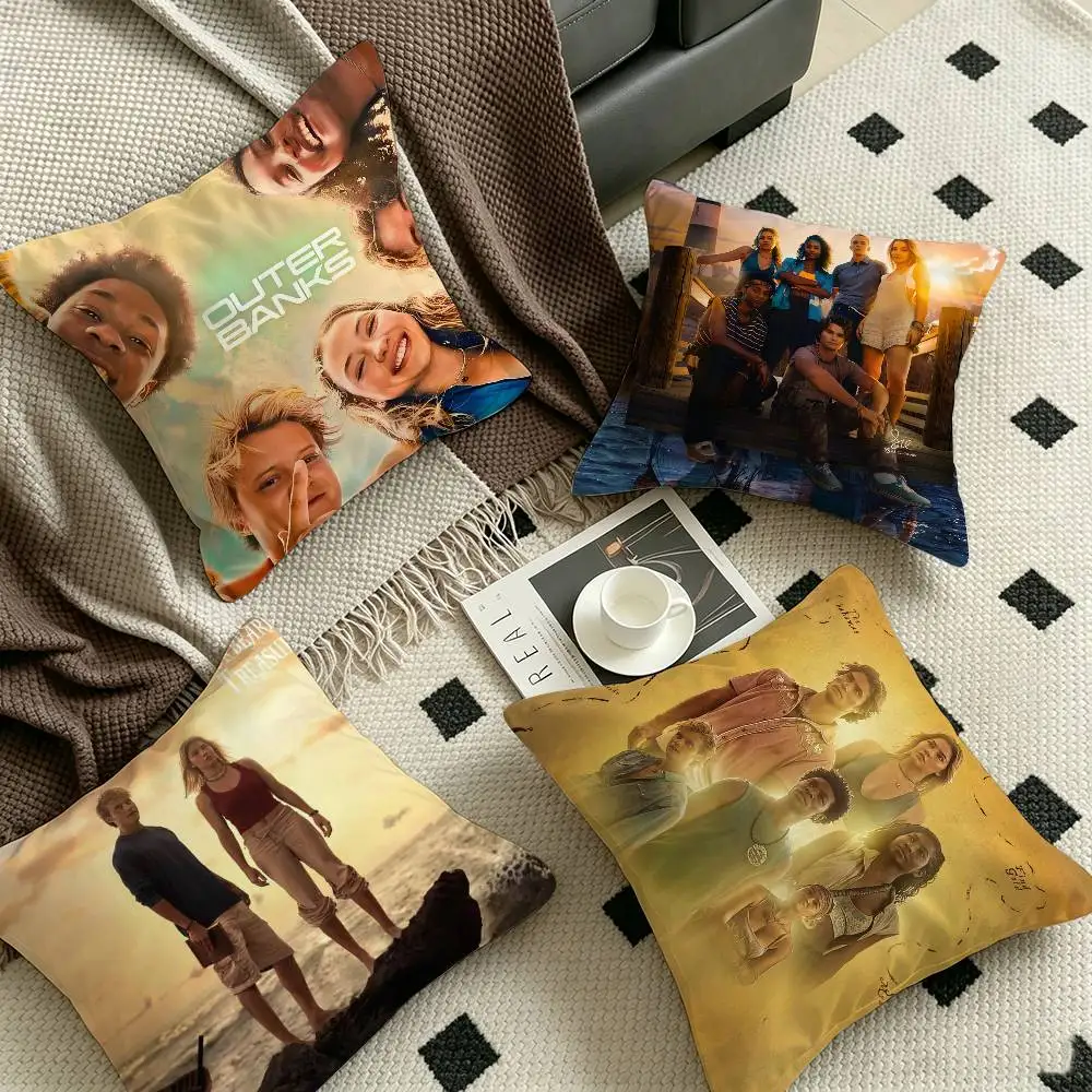 Hot TV O-Outer Banks Cushion Cover Polyester Sofa Cushions Decorative Throw Pillows Home Decoration Pillowcover