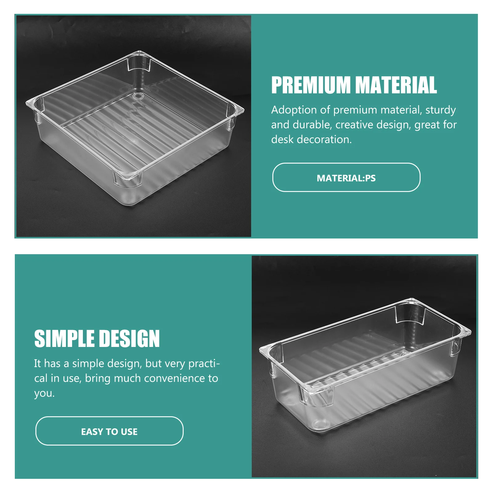 

Multi purpose Storage Boxes Drawer Dividers Closet ganizer Acrylic Desk Trays Sorter Containers Underwear Boxes Household