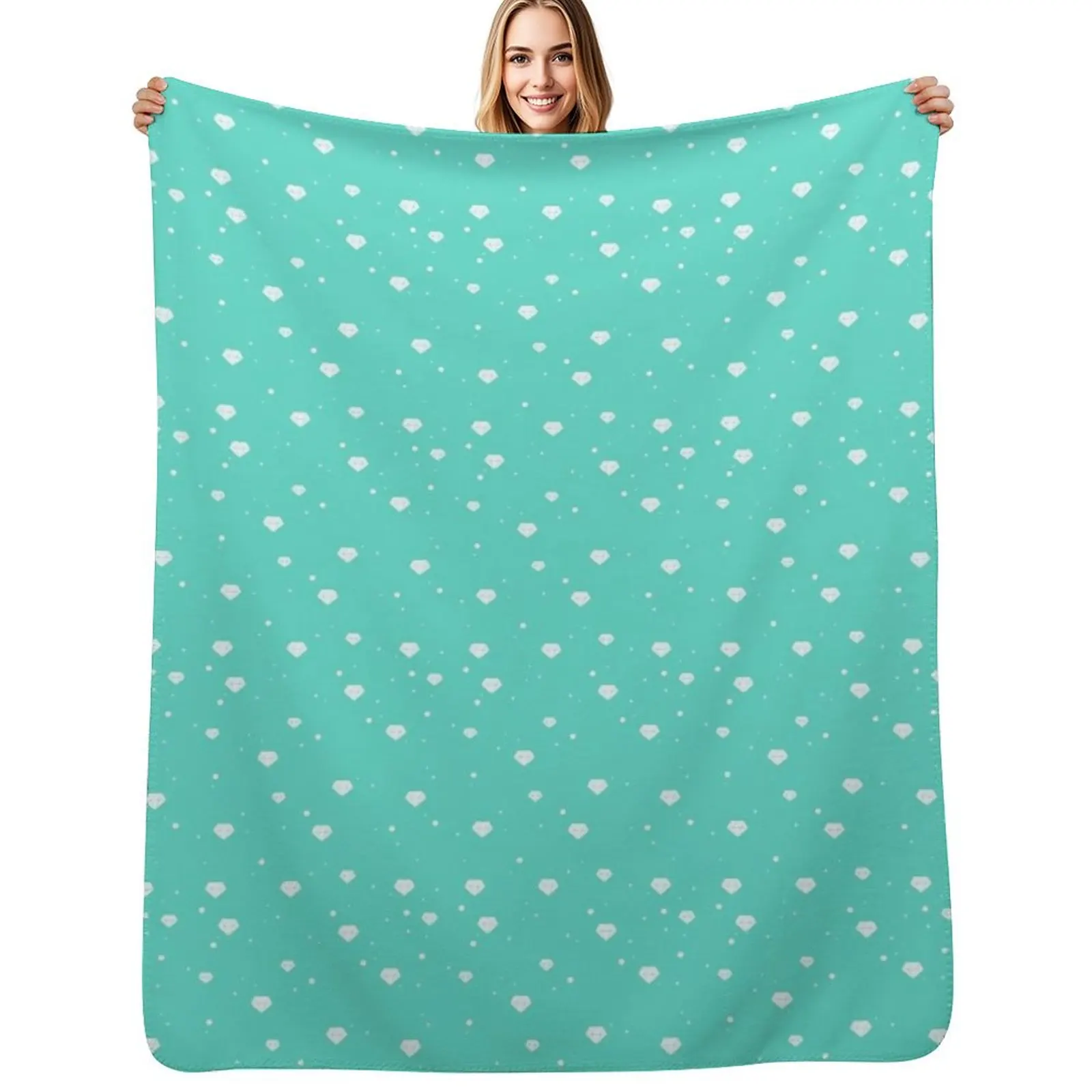 SHINee diamond pattern Throw Blanket blankets ands Baby Sofas Summer Beddings Multi-Purpose warm winter Blankets