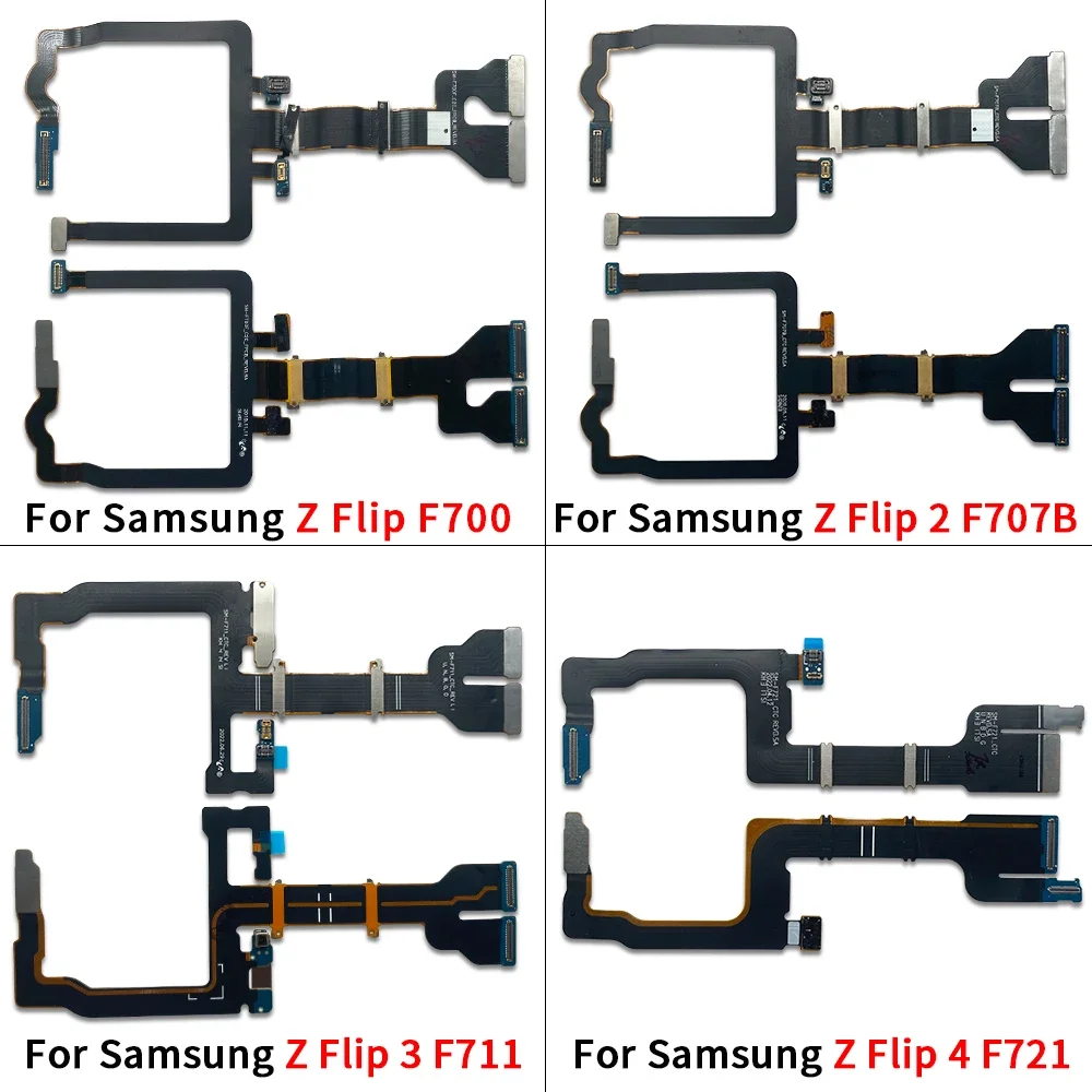 New Spin Axis Flex For Samsung Z Fold 1 2 3 4 5 MainBoard Connector LCD Display USB Flex Cable For Samsung Z Flip 1 2 3 4 5