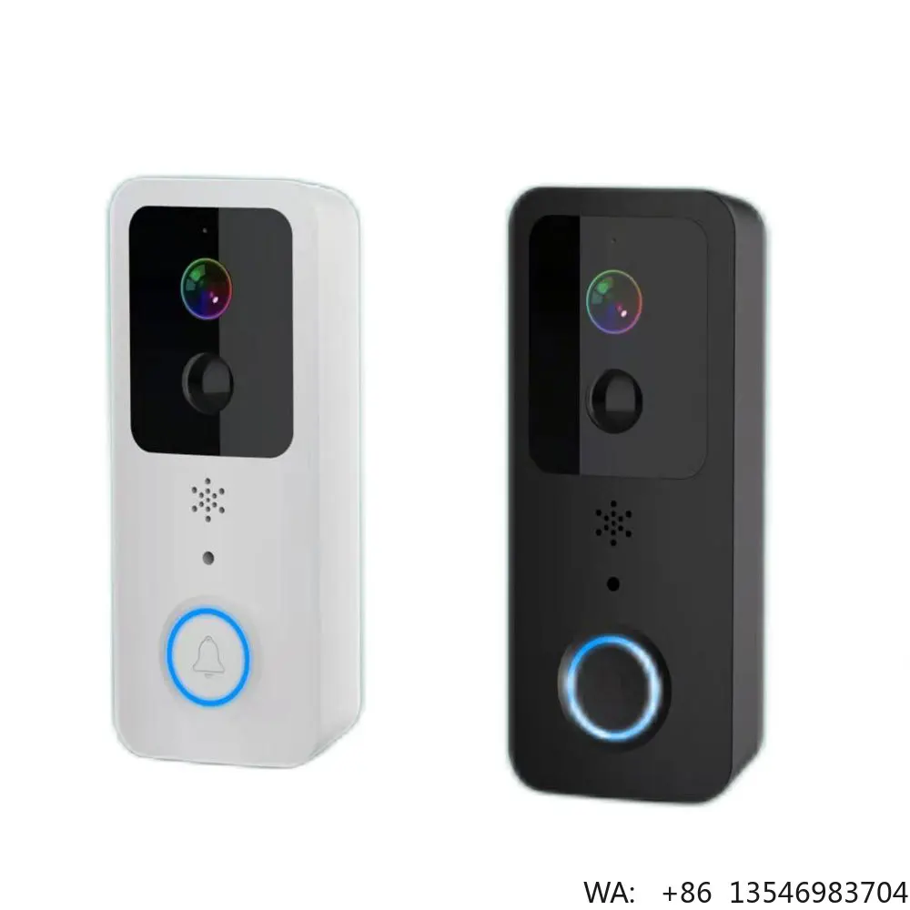 Tuya Smart 1080P Outdoor Video Doorbell Camera IP65 Waterproof Plastic WiFi PIR Motion Detection IR Night Vision Home Security