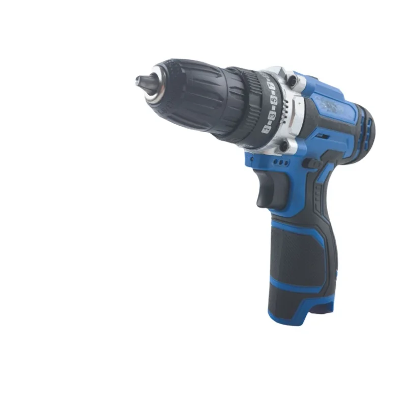 

Two-speed hand drill high power and high speed handheld lithium electric drill three functions impact high electric drill