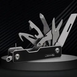 EDC Multipurpose Folding Knife 420 Stainles Steel Multitool Swiss Pocket Knife Scissors Box Cutter Mini Knife for Men