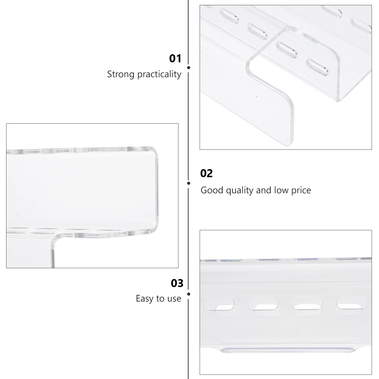 1 個ピンセットディスプレイホルダーアクリルスタンド耐久性のあるオーガナイザーまつげエクステンション用品用ピンセットラックディスプレイホルダー