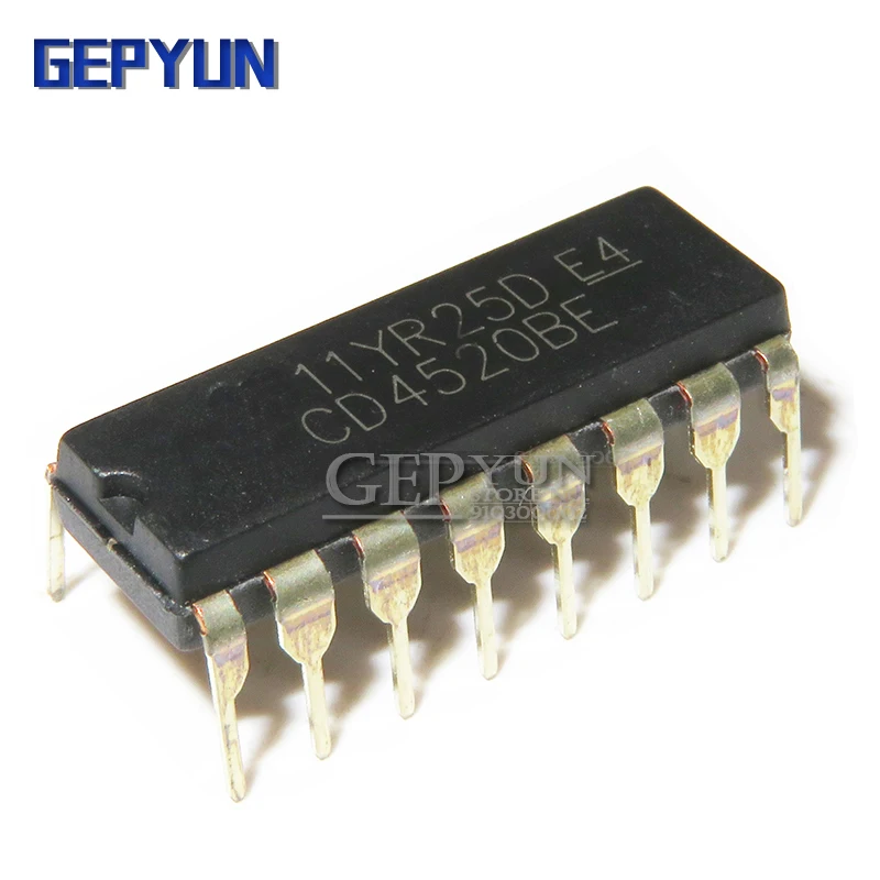 10PCS CD4520BE DIP-16 CD4521 DIP16 DIP Gepyun