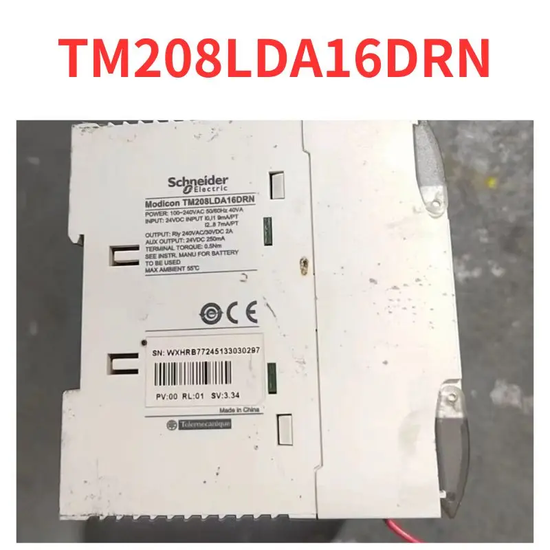 

90% новый контроллер контроллера TM208LDA16DRN протестирован